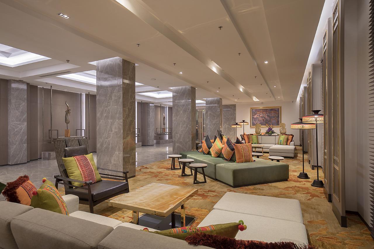 The Heritage Chiang Rai Hotel And Convention Esterno foto The lobby of the hotel